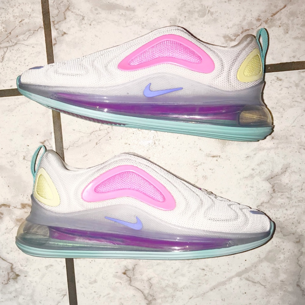 NIKE W AIR MAX 720 - WHITE/LIGHT AQUA -CHALK BLUE